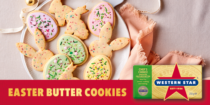 Easter Bunny Cookies with Icing