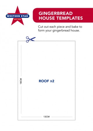 Gingerbread House Template