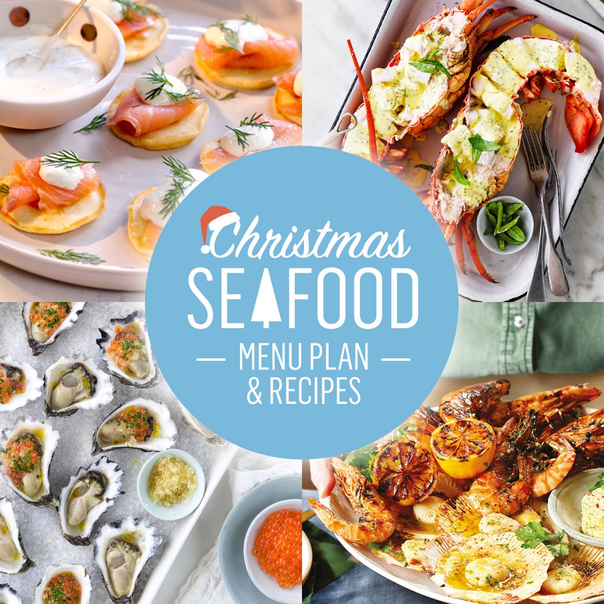 Christmas Seafood Menu