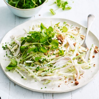 Apple and Celery Pasta Slaw
