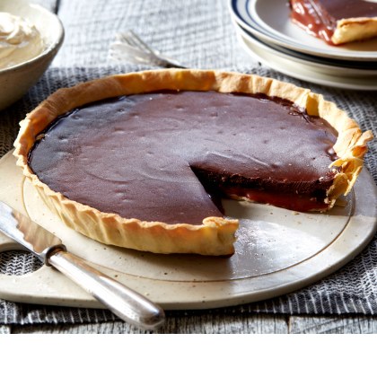Chocolate and Caramel Tart