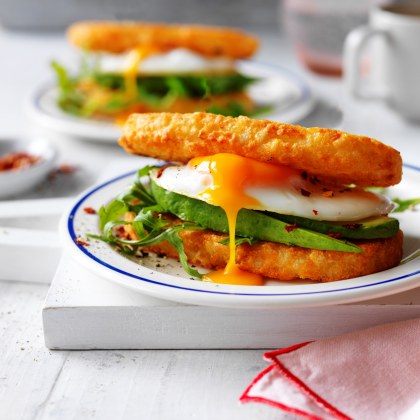 Air Fryer Hash Brown Toast