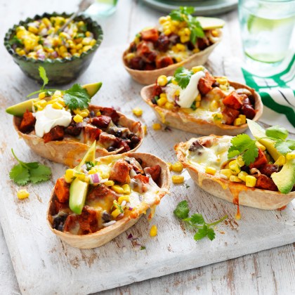 Air Fryer Mexican Tortilla Boats
