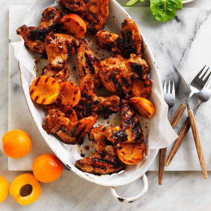 Sticky Apricot Chicken Wings