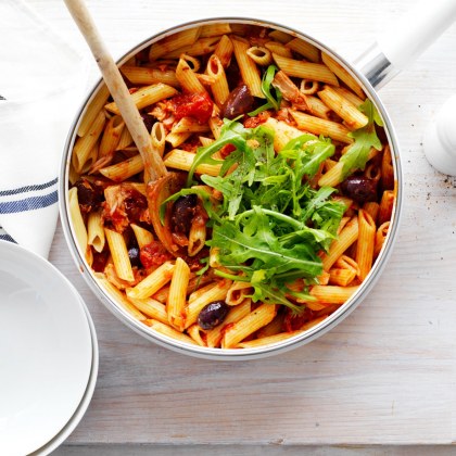 Tuna, Rocket And Olive Penne