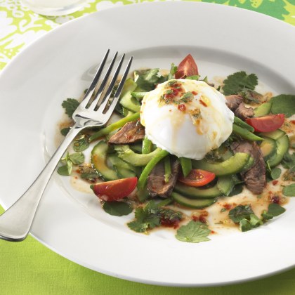 Asian Style Beef & Egg Salad