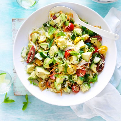 Avocado Cabbage Salad