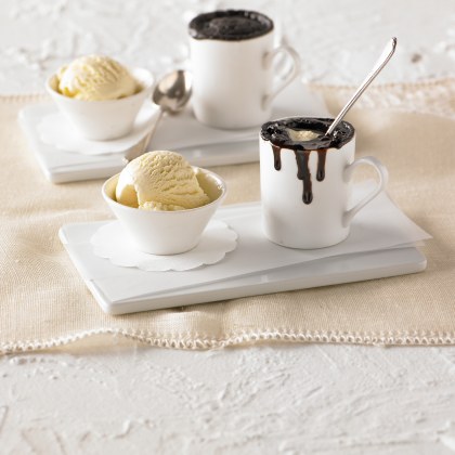 Fudge Chocolate Pots