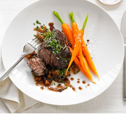 Braised Beef Cheeks in Red Wine