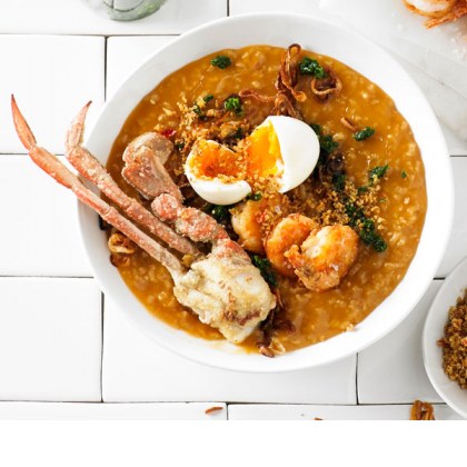 Crab & Prawn Congee