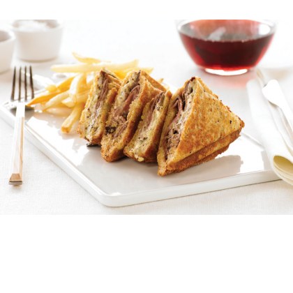 Wagyu Roast Beef, Radicchio and Creme Fraiche Jaffle