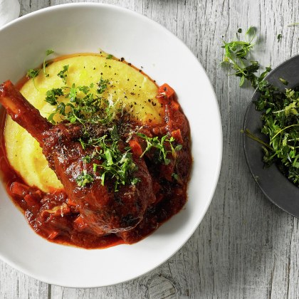 Lamb Shanks with Ragu