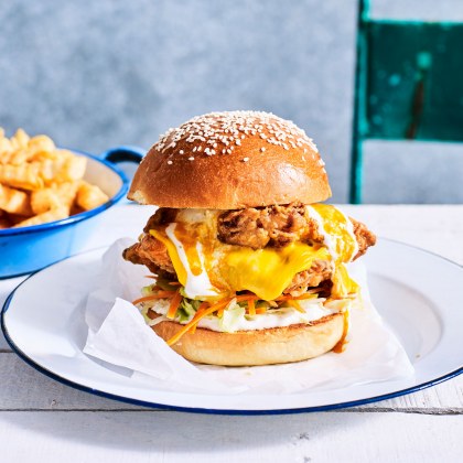 Buffalo Chicken Burger