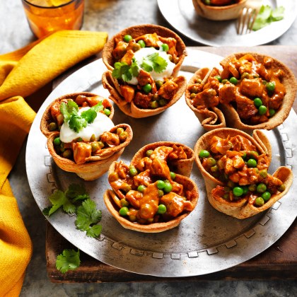 Butter Chicken Roti Bowls