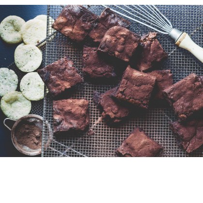 Chocolate and Hip Chip Brownie