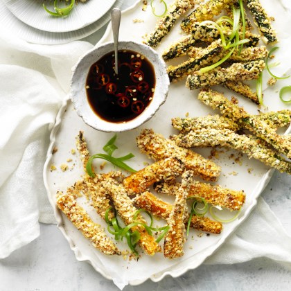 Crispy Baked Vegetable Soldiers