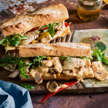 Philly Chicken Steak Sandwich
