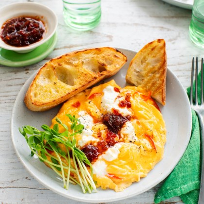 Chilli Scrambled Eggs