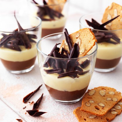 Decadent Chocolate Custards
