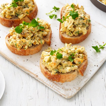 Classic Curried Egg Salad Sandwich