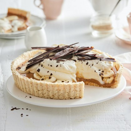 Caramilk Crackle Banoffee Pie