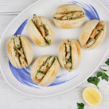 Garlic Prawn Rolls