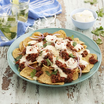 Chilli Cheese Nachos