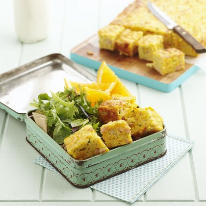 Pumpkin and Bacon Slice