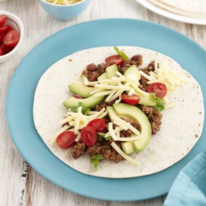 Cheesy Mexican Burritos