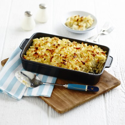 One Pot Cauliflower Mac and Cheese