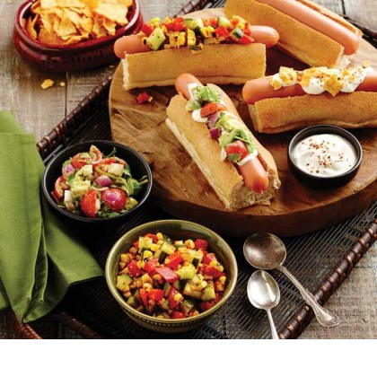 Mexican Hot Dog Fiesta