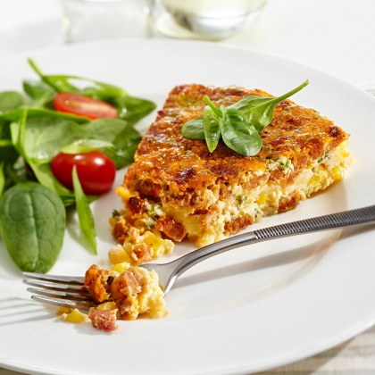 Chorizo and Corn Frittata