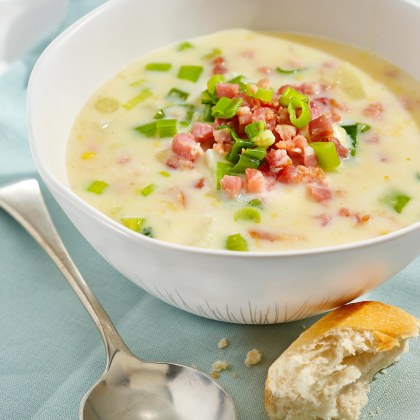 Creamy Bacon and Corn Soup