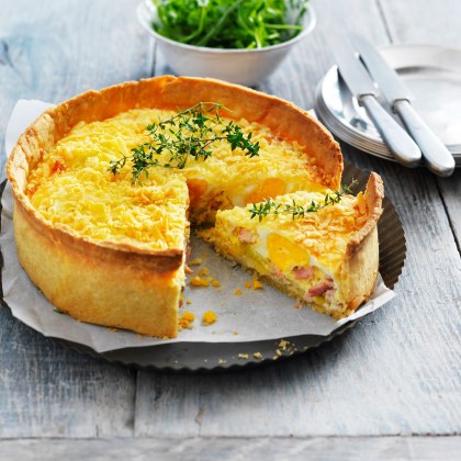 Egg and Bacon Picnic Pie
