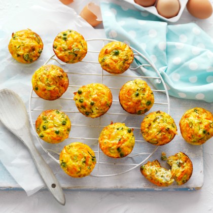 Easy "on-the-go" Healthy Breakfast Muffins