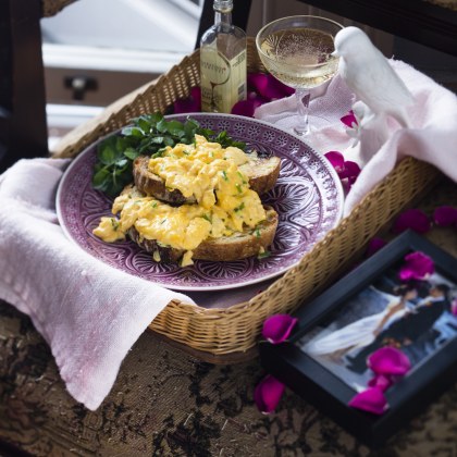 Truffled Scrambled Eggs