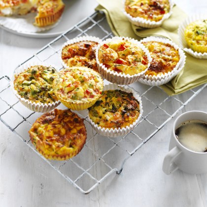 Egg Muffins three ways