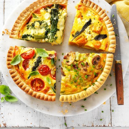 Quiche Four Ways