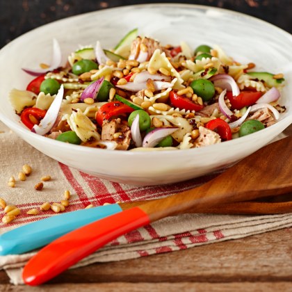 Mediterranean Tuna Pasta Salad