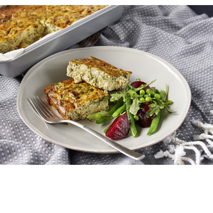 Potato, Chorizo and Spinach Tortilla