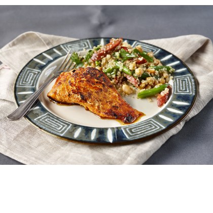 Salmon with Quinoa Salad