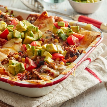 Family Nachos Tray Bake