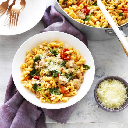 One-Pot Sausage Pasta