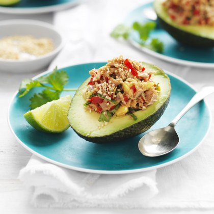 Tuna Stuffed Avocado