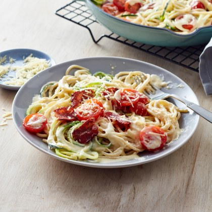 Four Cheese Zoodle Spaghetti