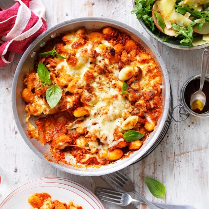 Gnocchi with Quick Romesco Sauce