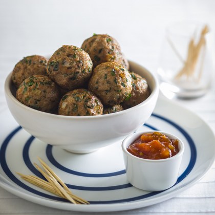 Herbed Turkey Balls