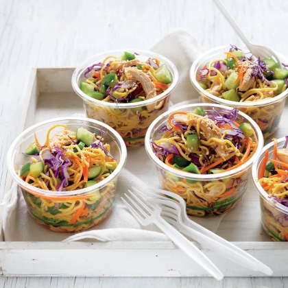 Honey Soy Veggies & Chicken Salad Bowl