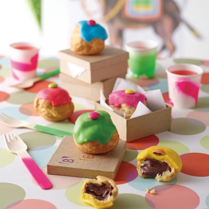 Chocolate Custard Profiterole