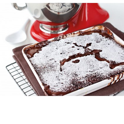 Chocolate and Ginger Self Saucing Pudding